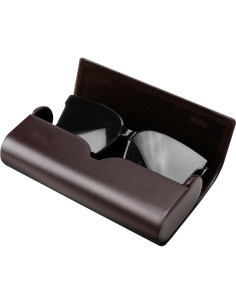 Estuche Grande para Gafas de Sol Linkidea Café Doble Puente 2