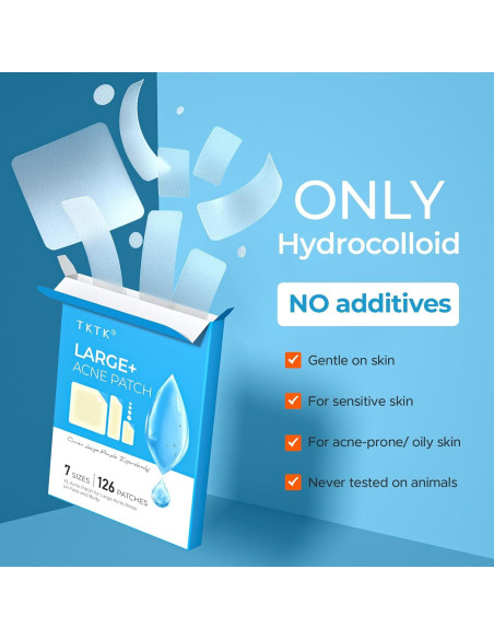 Parche Hidrocoloide TKTK para Granos XL - 126 Parches