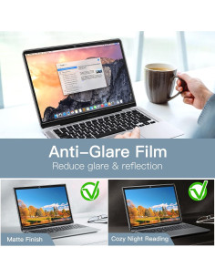 Protector de Pantalla JETech para MacBook 13" Antirreflejo - 2 Unidades 2