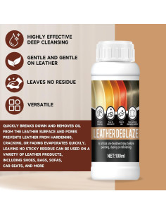 Desengrasante de Cuero JAOJAO 100ml - Preparador y Limpiador 2