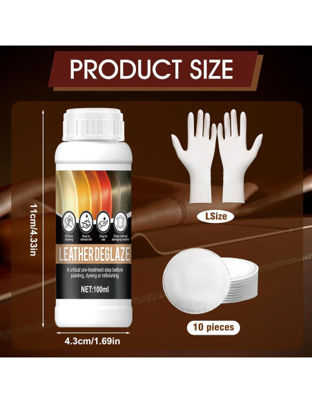 Desengrasante de Cuero JAOJAO 100ml - Preparador y Limpiador