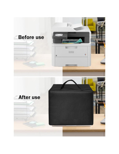 Funda Protectora Impermeable Nylon para Impresora Brother MFC-L3720CDW