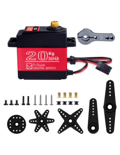 Servo Motor Digital Miuzei 20KG 270 Impermeable para RC