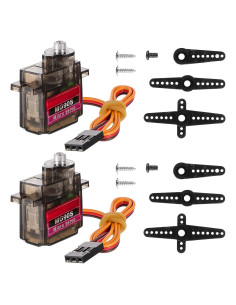 2 Servos Micro MG90S 9g Metal para Robots y Modelos RC