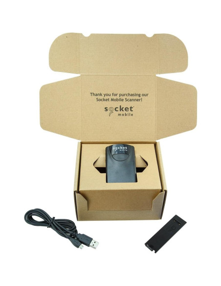 Escáner de Código de Barras 1D Socket Mobile CHS 8CI Negro