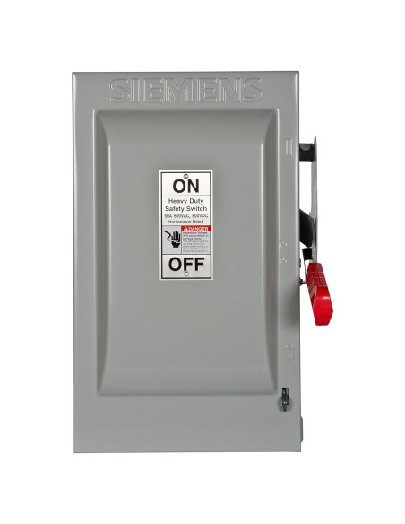 Interruptor de Seguridad Siemens HNF362 60A 3 Polo 600V No Fusible