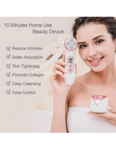 Masajeador Facial MiSMON 5 en 1 con Luz LED y Alta Frecuencia 2