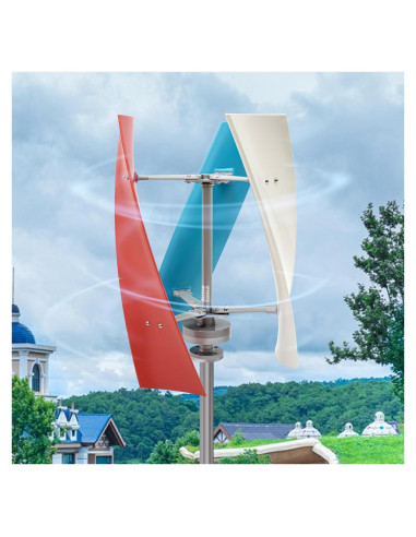 Generador Eólico 400W LIAPDG 12V/24V Portátil con Controlador