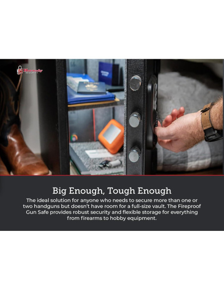 Caja Fuerte Ignífuga Hornady 95407 para Armas y Objetos de Valor