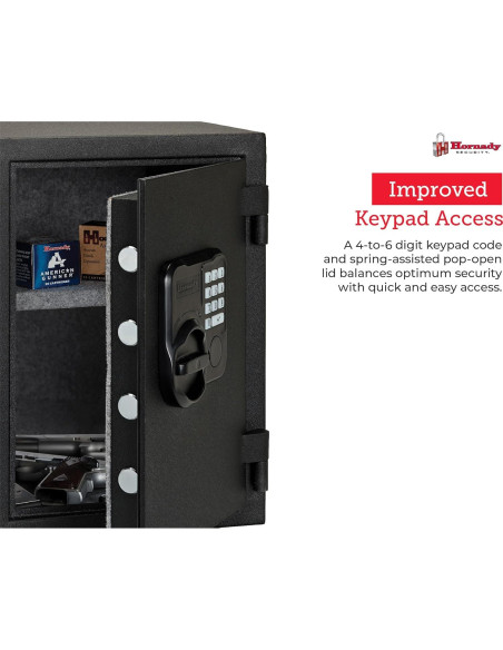 Caja Fuerte Ignífuga Hornady 95407 para Armas y Objetos de Valor