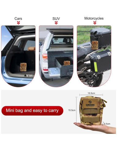 Kit de Reparación de Neumáticos Sunsoul 40 Piezas - Herramientas y Tapones