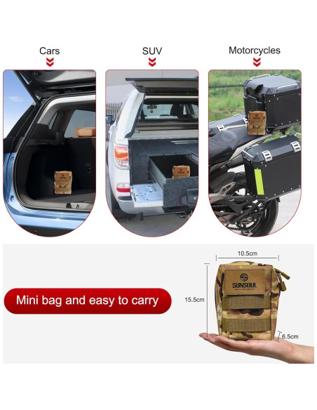 Kit de Reparación de Neumáticos Sunsoul 40 Piezas - Herramientas y Tapones