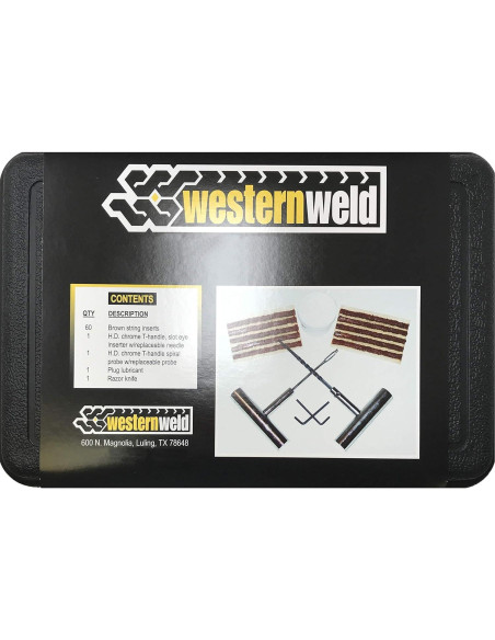 Kit de Reparación de Neumáticos 65 Piezas Sherco-Auto