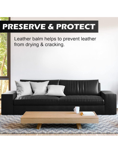 Bálsamo de Recoloración de Cuero SEISSO Negro - Kit de Reparación