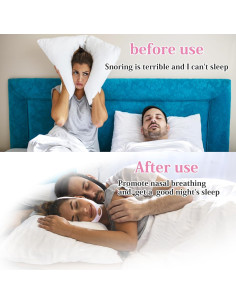 Correa para Barbilla Anti Ronquidos YZWONLY Negra Ajustable 2