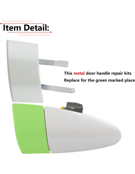 Kit de Reparación Manija Puerta Derecho RLB-HILON Honda CRZ 2011-2015