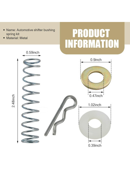 Kit de Reparación de Varilla de Cambio DYEKNEE 1377083 Chevrolet 67-88