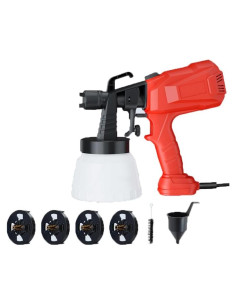 Pulverizador de Pintura Inalámbrico Genérico 400W 800ml 4 Boquillas