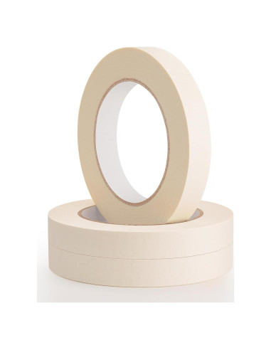 Cinta de Pintura KICNIC 3 Rollos 1.78 cm x 54.86 m Blanca