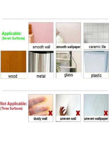 12 Pegatinas de Pared 3D Gato Caricatura WMdecal PVC Removibles