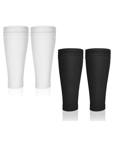 Fundas para Espinilleras de Fútbol FdcLixuvol 2 Pares Transpirables