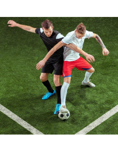 Fundas para Espinilleras de Fútbol FdcLixuvol 2 Pares Transpirables 2