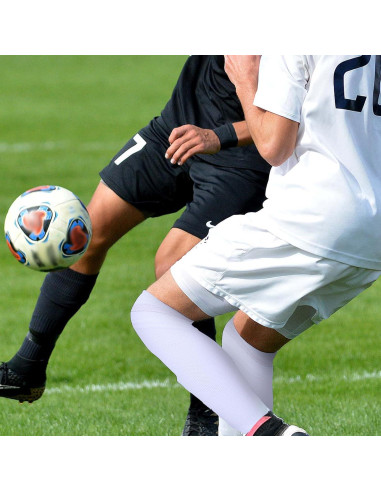 Fundas para Espinilleras de Fútbol FdcLixuvol 2 Pares Transpirables