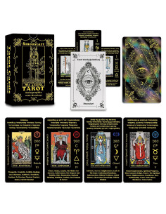 Baraja de Tarot Holográfico Smoostart para Principiantes