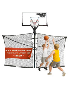 Red de Poder Marea Plateada para Baloncesto 2.74x3.96m