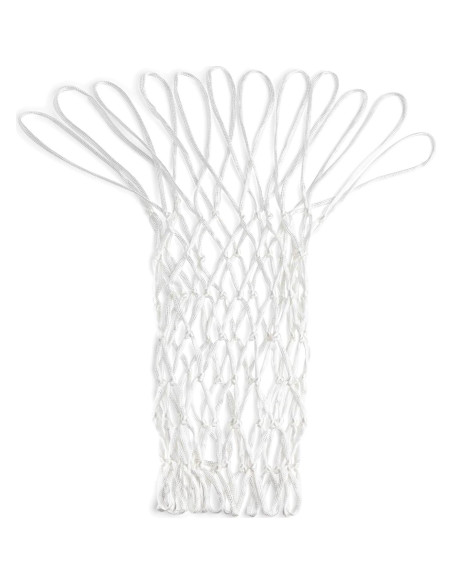 Red de Baloncesto Champion Sports 4mm Nylon Blanca
