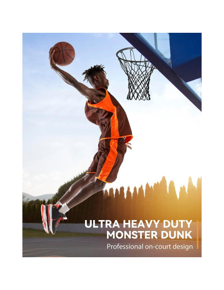 Red de Baloncesto DDVLG YK-BN-21-BK-1-A Resistente 53.34 cm