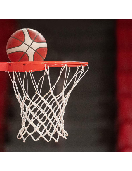 Red de Baloncesto Mini PATIKIL 8 Bucles 43x30 cm Paquete 6