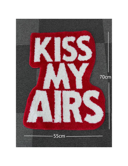 Alfombra de Área EXIGENT Teppich Antideslizante 70x55cm Baloncesto