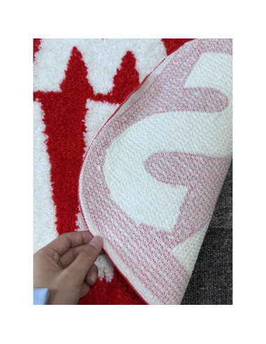 Alfombra de Área EXIGENT Teppich Antideslizante 70x55cm Baloncesto