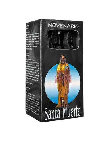 Novenario Santa Muerte Negra Bazar Merlin - Protección y Suerte