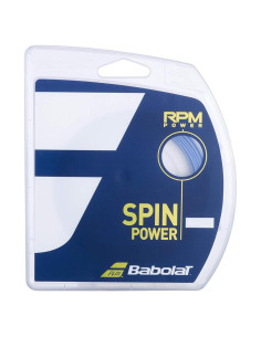 Cuerda de Tenis Babolat RPM Power 17-1.25mm Azul Eléctrico