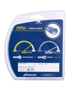 Cuerda de Tenis Babolat RPM Power 17-1.25mm Azul Eléctrico 2