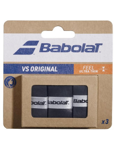 Grip de Tenis Babolat VS Original X3 - Negro - Unisex