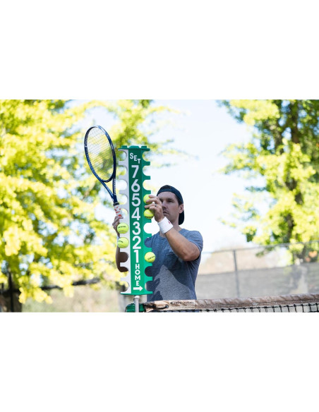 Marcador de Puntuación de Tenis GAMMA Scor-Post Pro - Metal Duradero