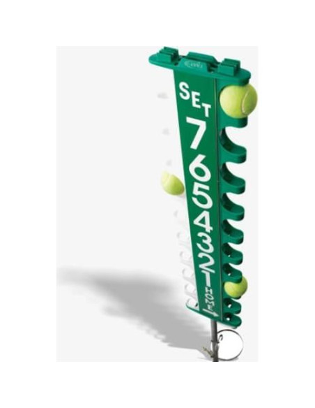 Marcador de Puntuación de Tenis GAMMA Scor-Post Pro - Metal Duradero