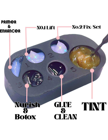 Paleta de Elevación de Pestañas Liber Beauty - 1000 Aplicaciones