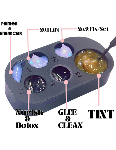 Paleta de Elevación de Pestañas Liber Beauty - 1000 Aplicaciones