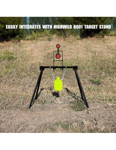 Objetivos de Tiro Doble Spinner Highwild 0.95 cm Acero Automático