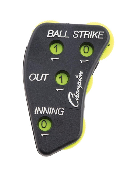 Contador Clicker de Umpire Champion 4 Ruedas para Béisbol