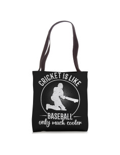 Bolsa de mano divertida de cricket 40.6 cm Citas divertidas