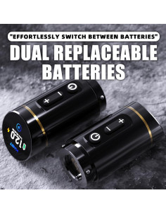 Máquina de Tatuaje Mast Flip3 Inalámbrica 7 Longitudes Ajustables 2