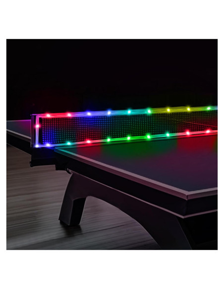 Luz LED para mesa de ping pong Ehaijia 4m, 16 colores, resistente al agua