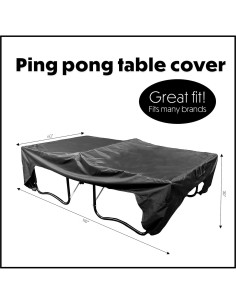 Cubierta de Mesa de Ping Pong Impermeable Upper Midland 279x76 cm 2