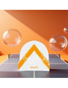 2 Hojas Adhesivas Amarillas Tustao para Raquetas de Tenis de Mesa 2