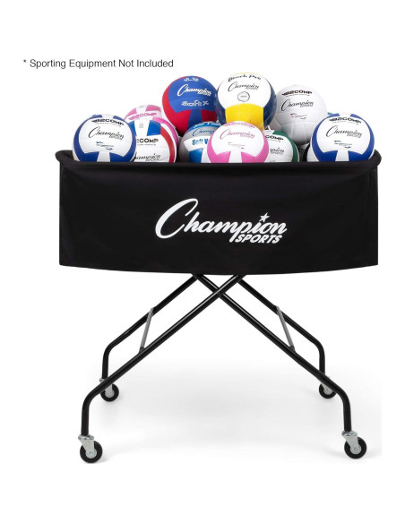Carro de Voleibol Plegable Champion Sports Pro - 40 Pelotas